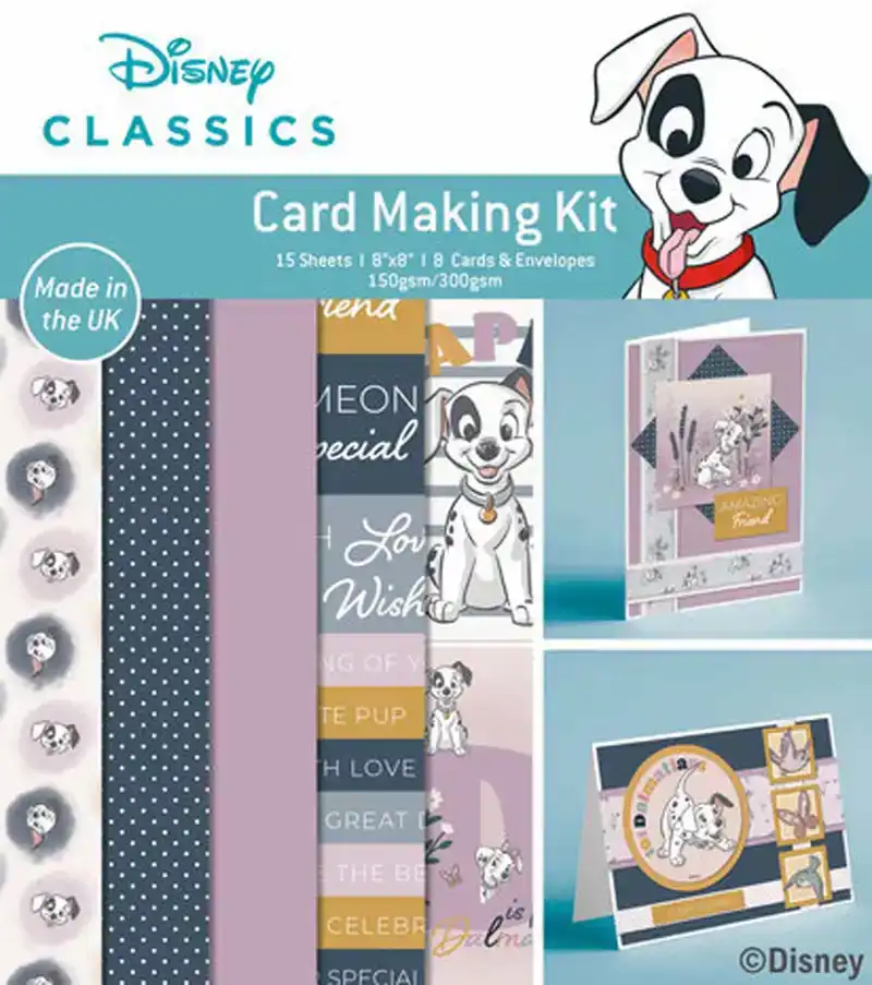 Card making kit 8 cards 101 Dalmatians