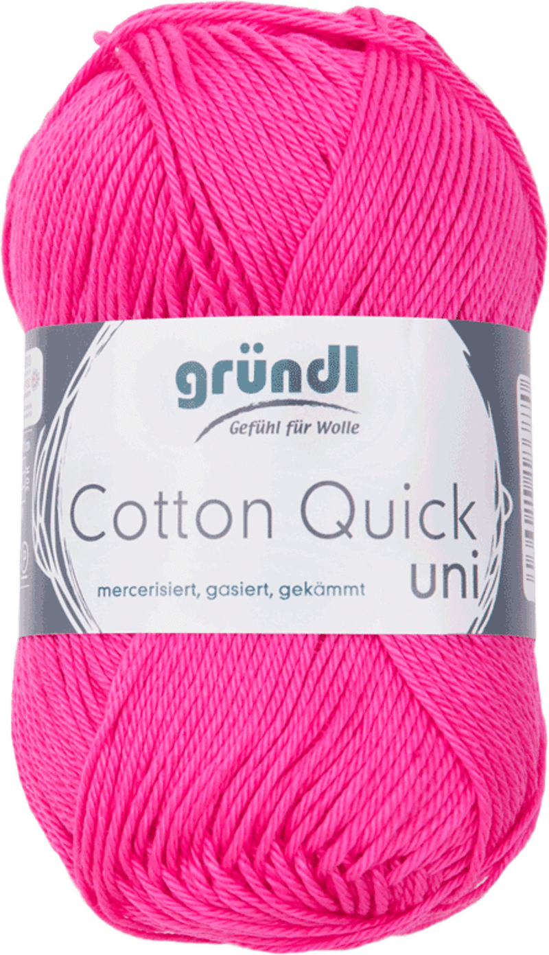 Cotton Quick Uni 128 Roze 50gr