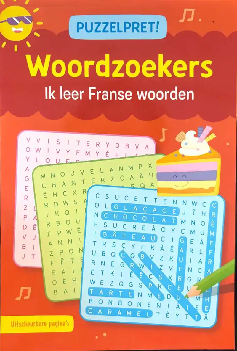 Woordzoekers - Ik leer Franse woorden
