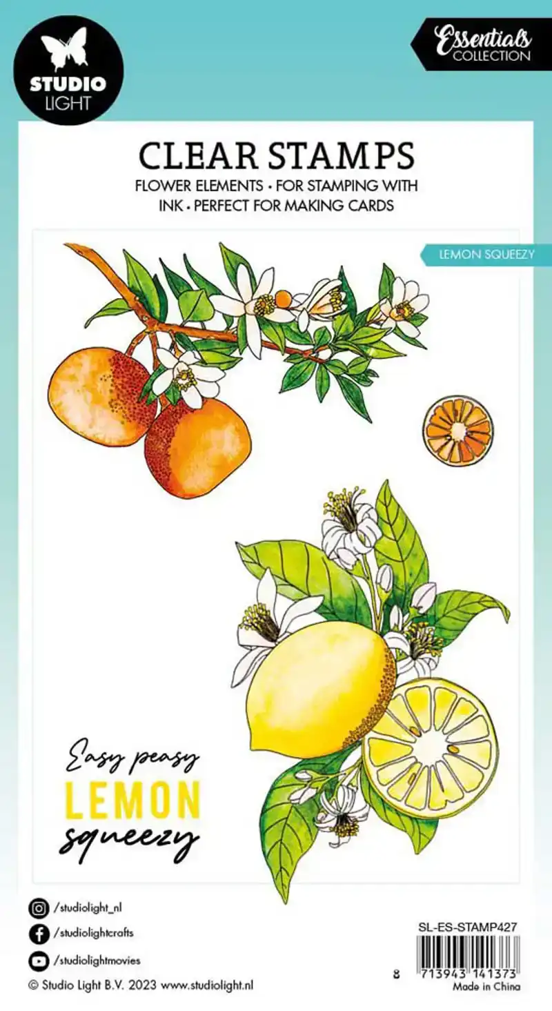 Studio Light Clear Stamp Lemon Squeezy