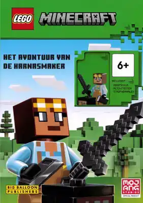 LEGO Minecraft- Het avontuur van de harnasmaker + minifiguur