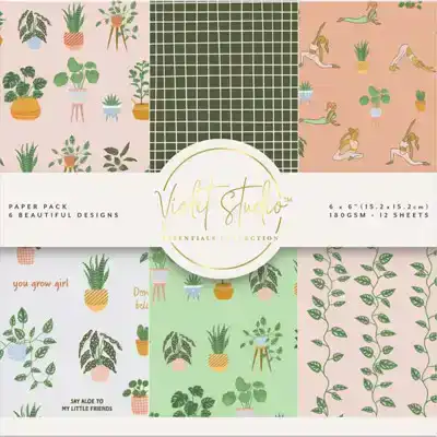 Paperpad Violet studio Plant parent