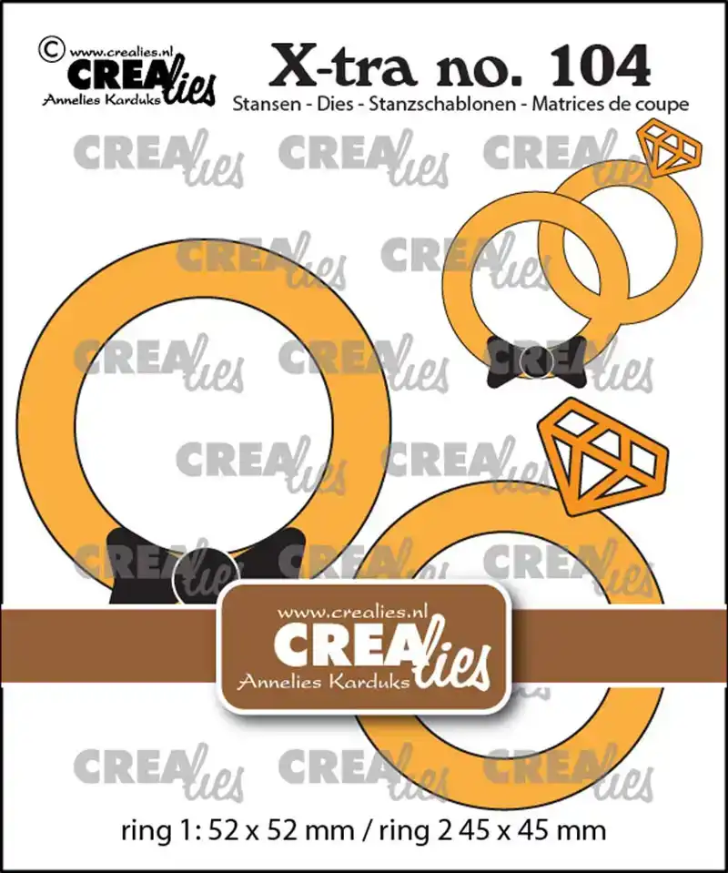 Crealies snijmal ringen
