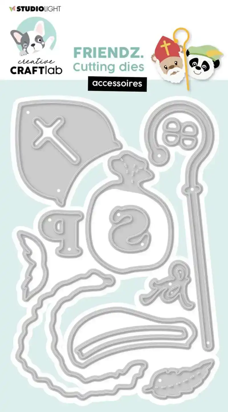 Creative Craftlab Sinterklaas&piet accessoires set