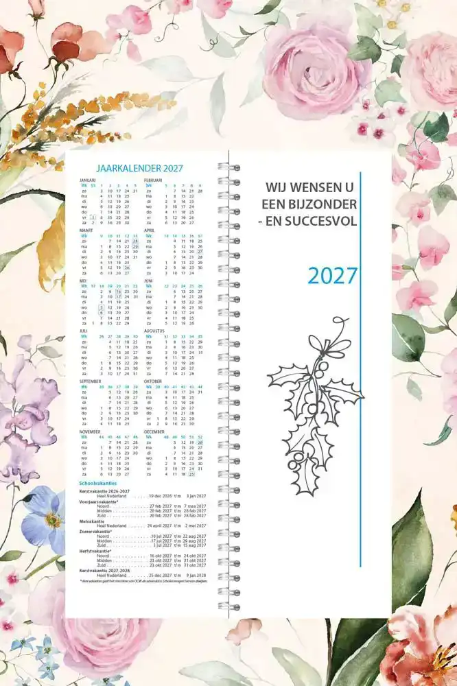 Omlegweek bloemen getekend 2027
