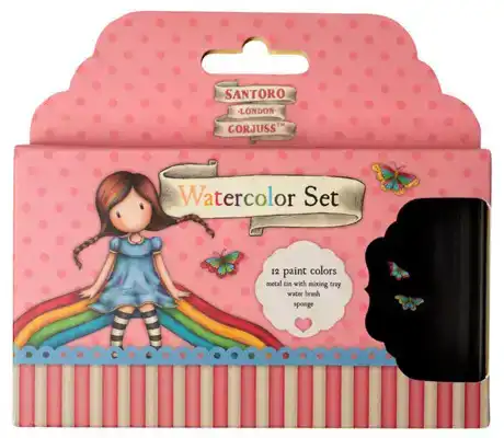 Gorjuss Watercolor set & Water Brush