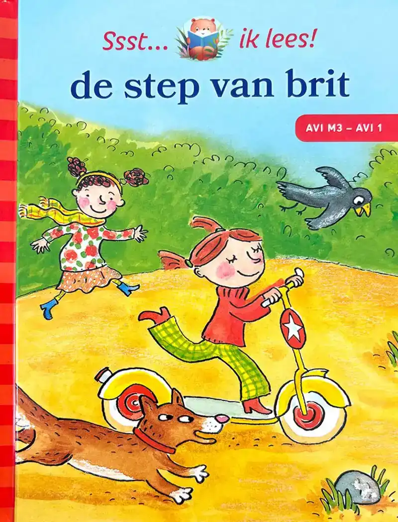Ssst...ik lees - De step van Brit Avi M3 - Avi 1