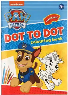 PAW Patrol Verbind de Punten Kleurboek