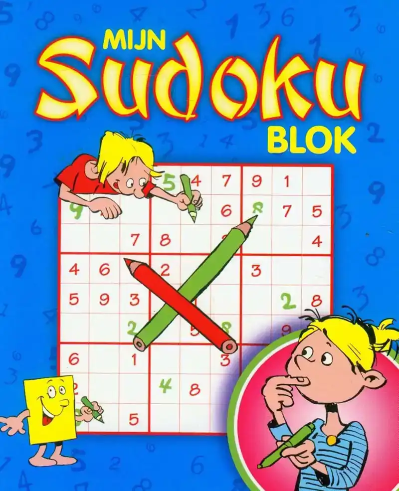 Mijn sudoku blok Blauw