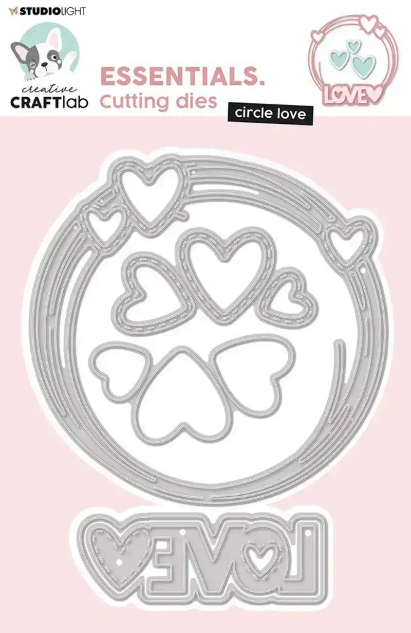Creative Craftlab snijmal Cirkel Love
