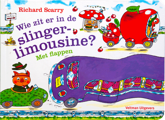 Wie zit er in de slinger-limousine?