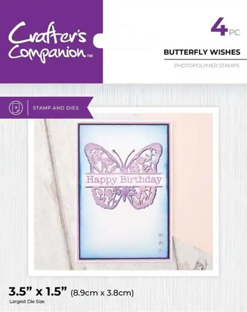 Stamp & Die - Butterfly wishes