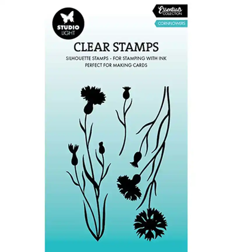 Clear stamp Cornflowers Nr 783
