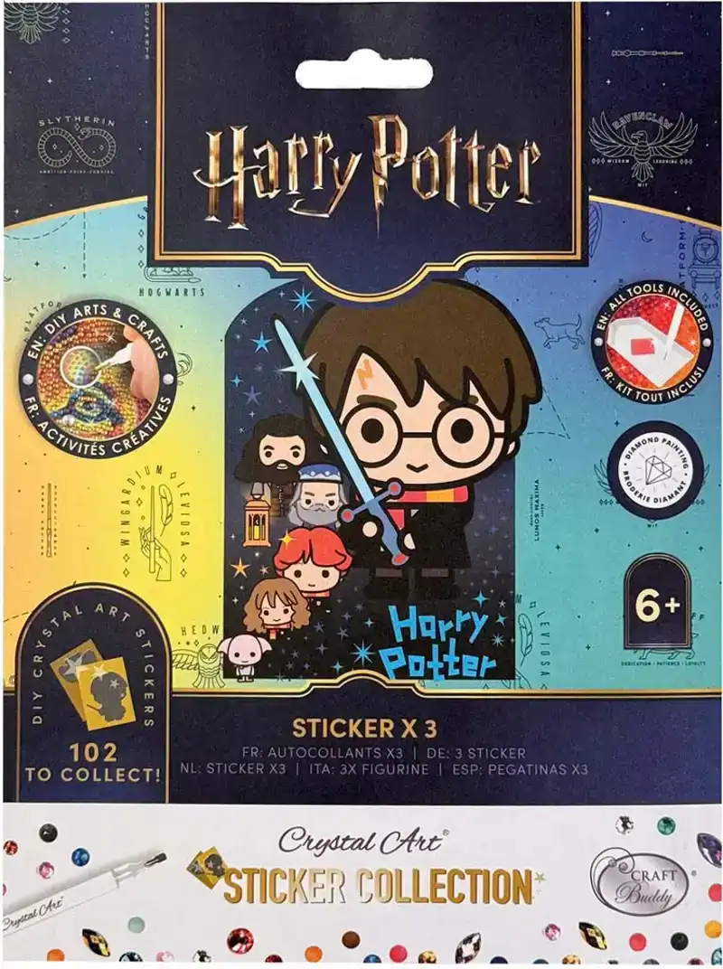 Harry Potter Blind Bag stickers 3 st