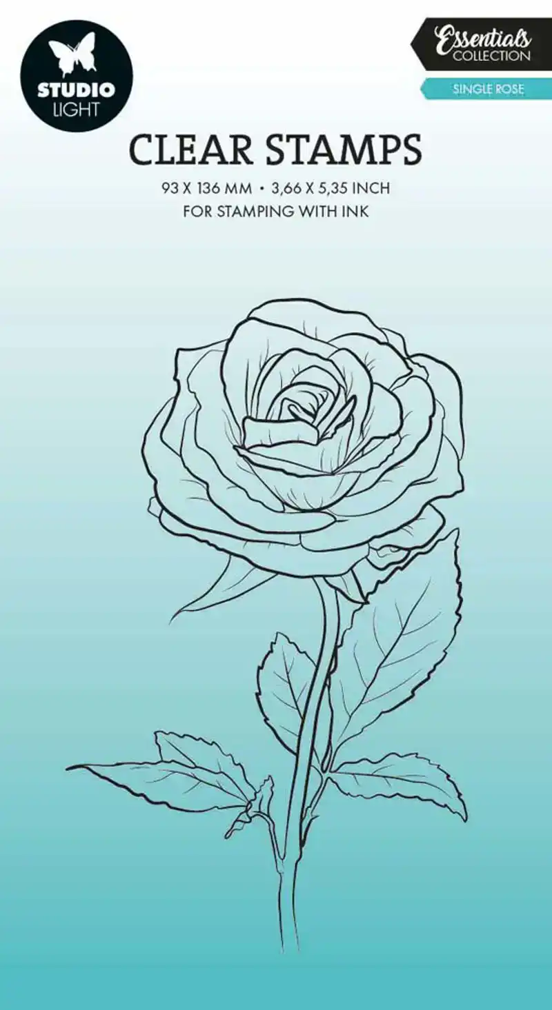 Studio Light clear stamp single roos