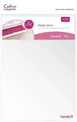 Gemini II A4 plastic shim
