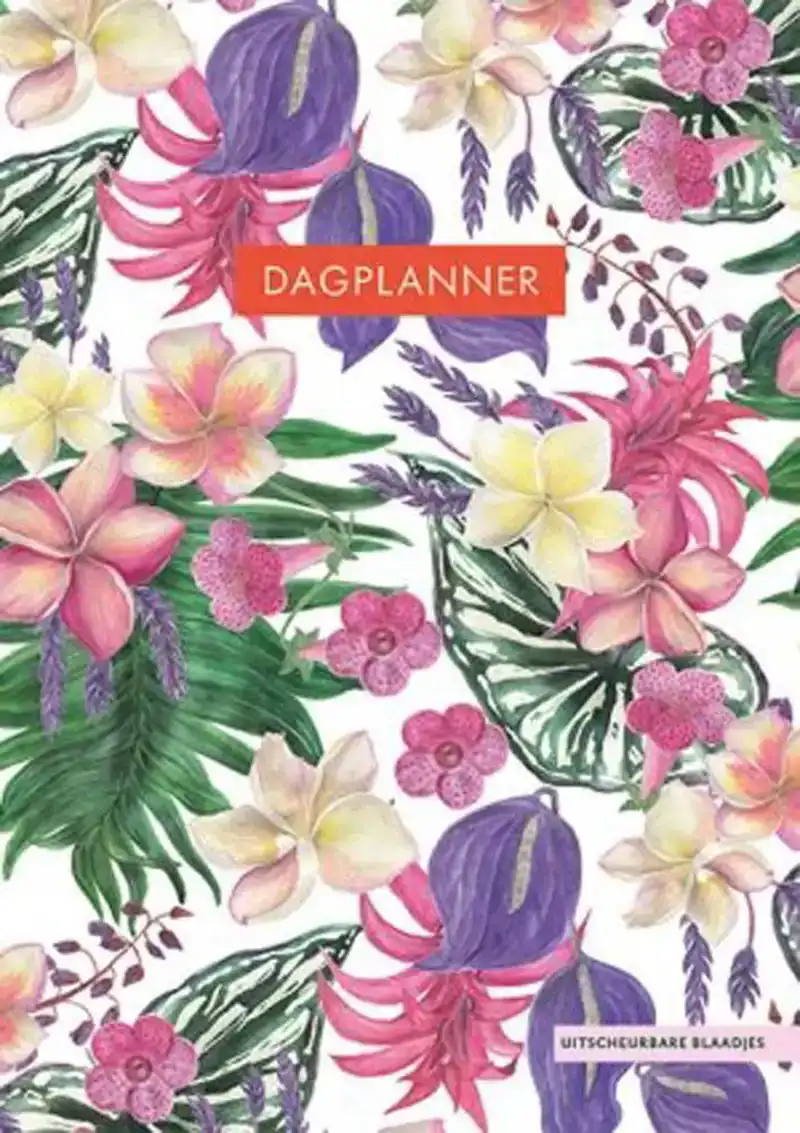 Dagplanner - Tropical flowers