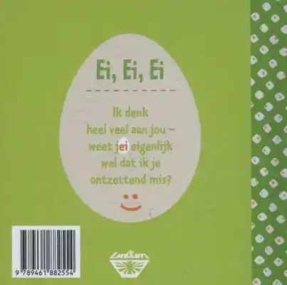 Cadeauboek Ei miss you