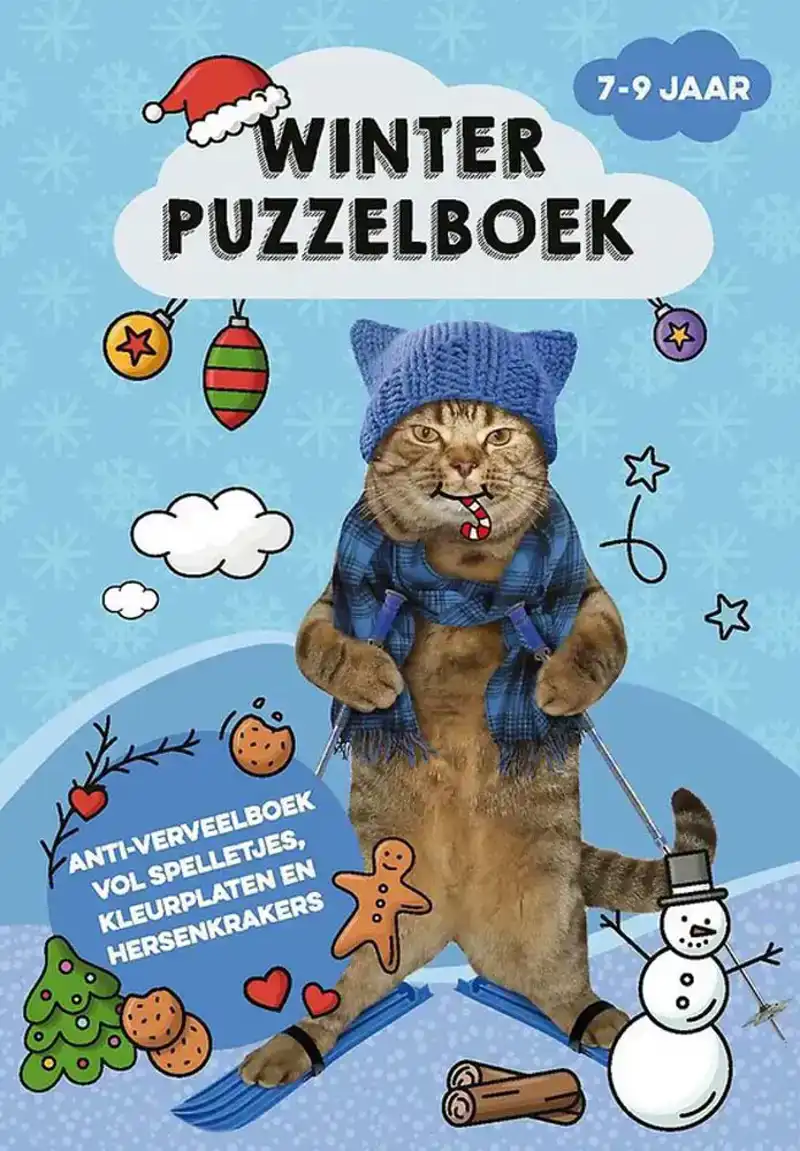 Winterpuzzelboek