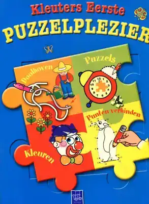 Kleuters eerste puzzelplezier blauw