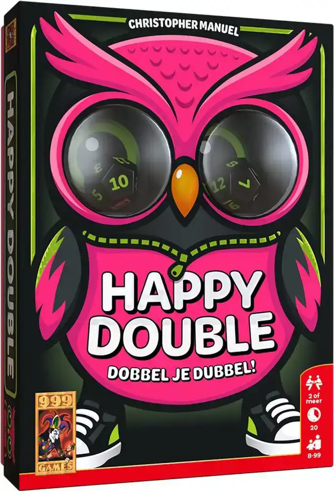 Happy Double - Dobbelspel - 999 Games