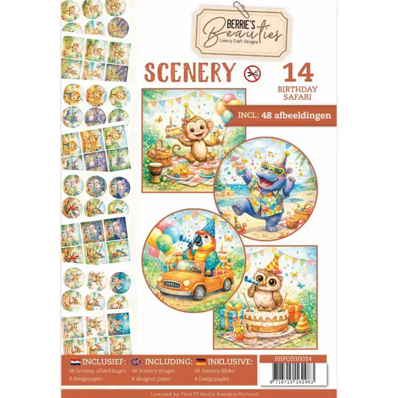 Push-Out Book Scenery 14