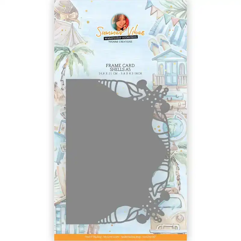 YV Summer Vibes Snijmal Summer Frame shells A5
