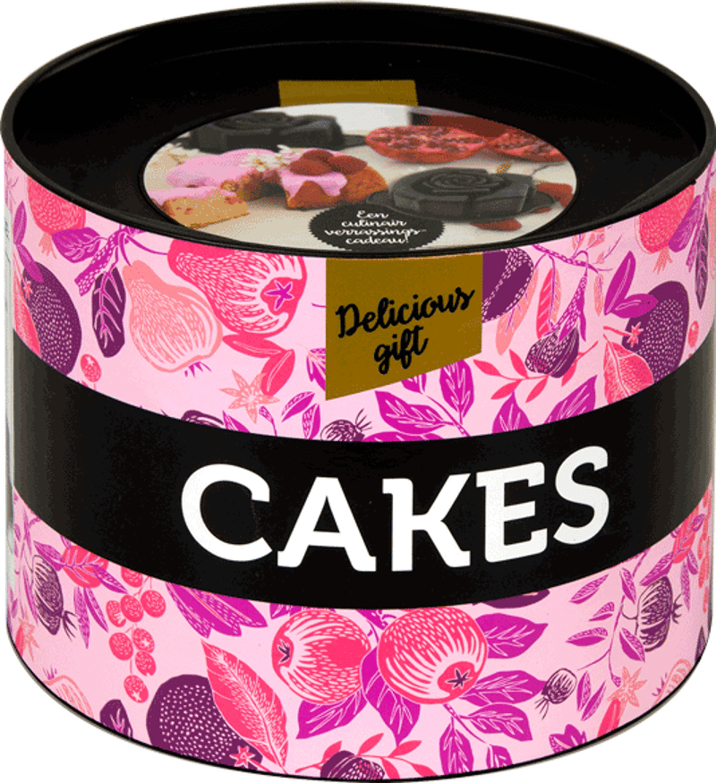 Delicious gift - Cakes trommeltje