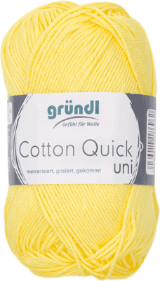 Cotton Quick Uni 131 Geel 50gr