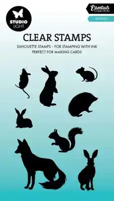 Studio Light clear srtamp Animals