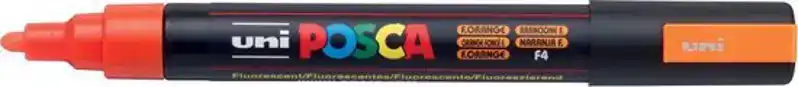Posca verfmarker pc-5m neon oranje medium