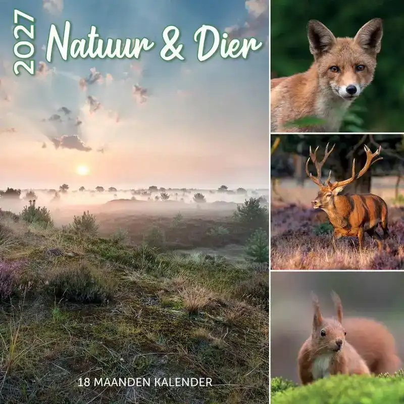 Kalender 2027: natuur & dier