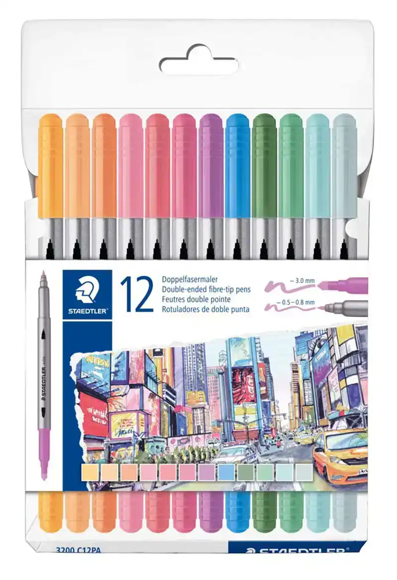 Staedtler Dubbele Punt Viltstiften