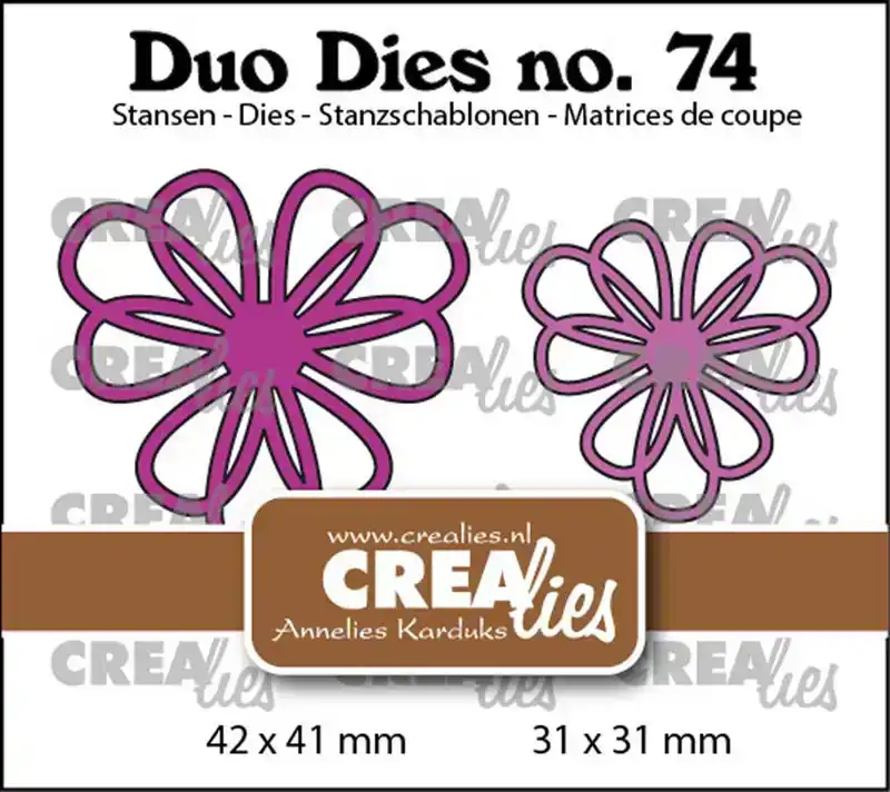 Duo Dies no. 74, Open bloemen 30