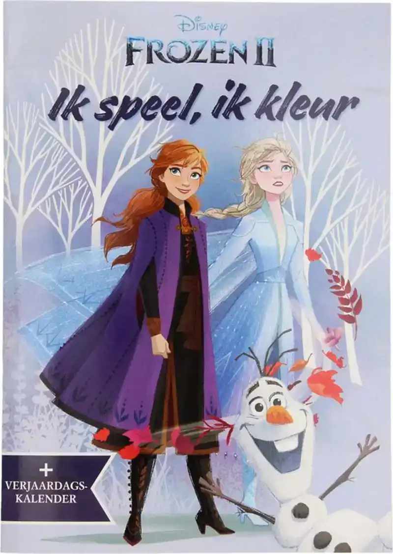 Frozen 2 Ik Speel, Ik Kleur + Verjaardagskalender