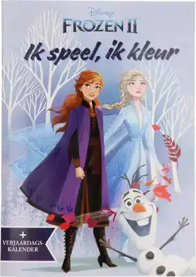 Frozen 2 Ik Speel, Ik Kleur + Verjaardagskalender