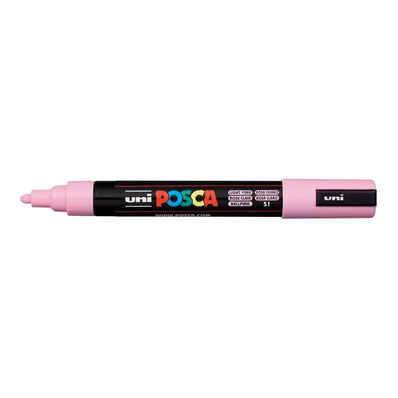 Posca verfmarker PC-5M -51 lichtroze