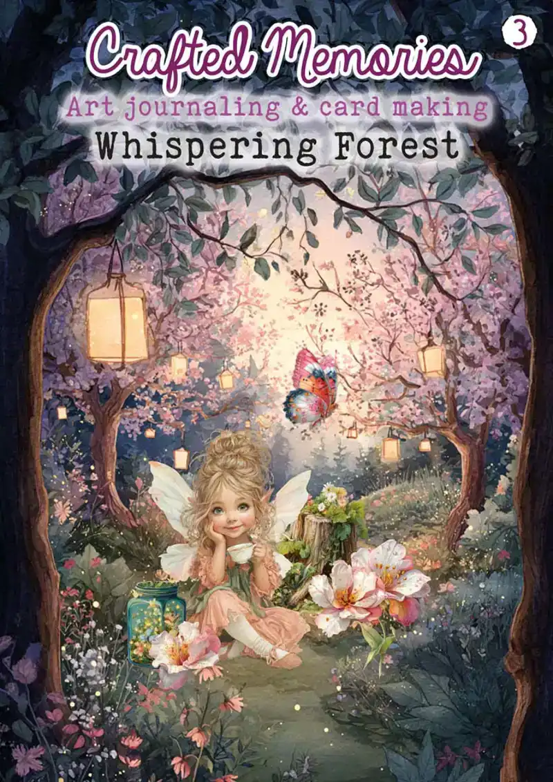 "Whispering Forest" Boek Crafted Memories<br>