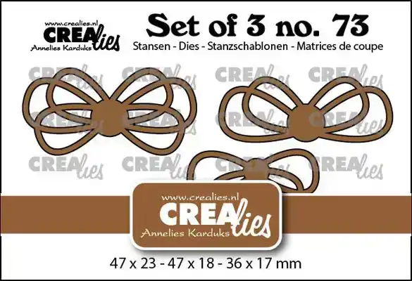 Set of 3 no. 73, Susans touwtjes