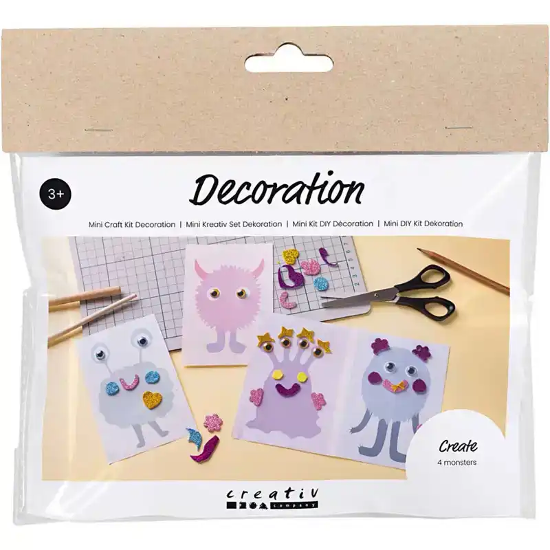 Hobbyset Decoratie, Monstercollage