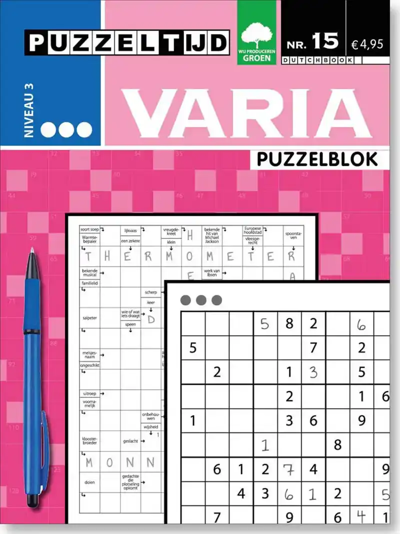 Puzzelblok varia 3 punt nr 15