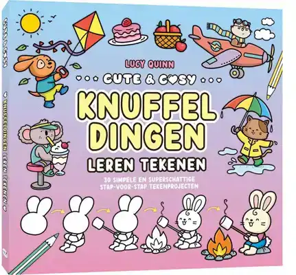 Cute & cozy knuffel dingen tekenen