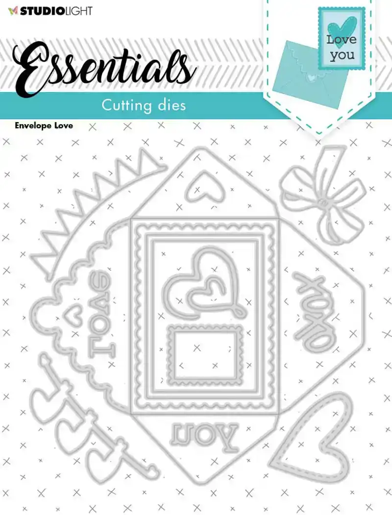Studio Light Snijmal Envelop Love Essentials nr.239