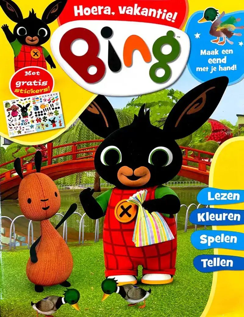 Bing Hoera, vakantie