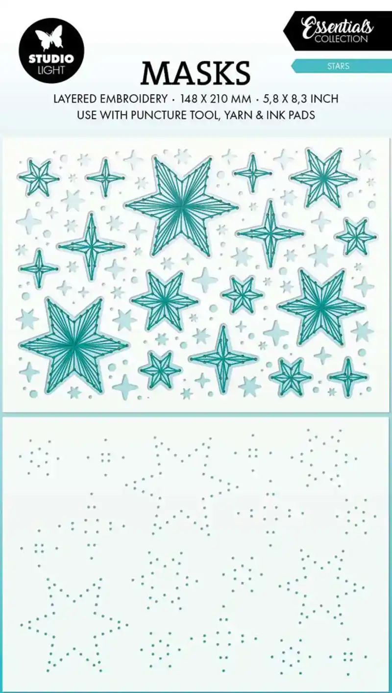 Studio Light Puncture tool mask Stars
