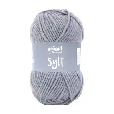 Sylt Blauw Grijs 02 100gr 80% acryl 20% wol