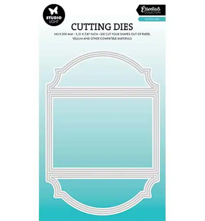 Snijmal shutter card shape essentials nr 786
