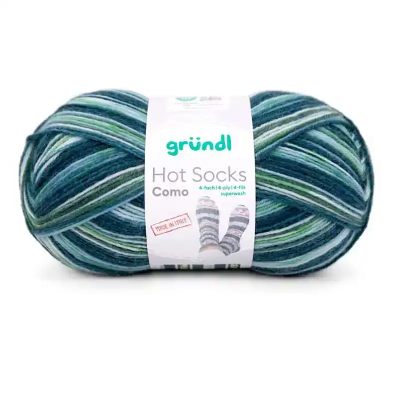 Hot socks como, 4-fach Groen