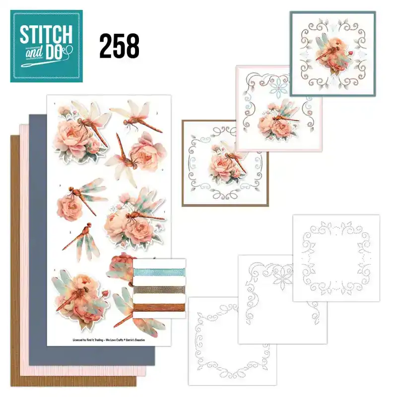 Stitch and Do 258 Dragonflies