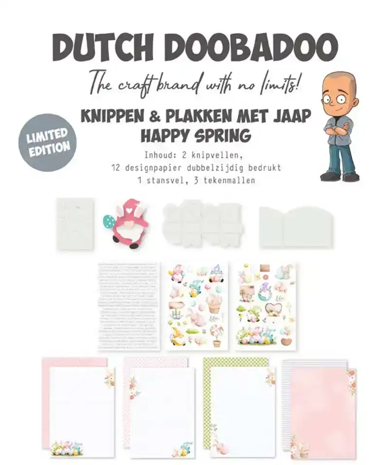 DDBD Knippen en plakken met Jaap Happy Spring